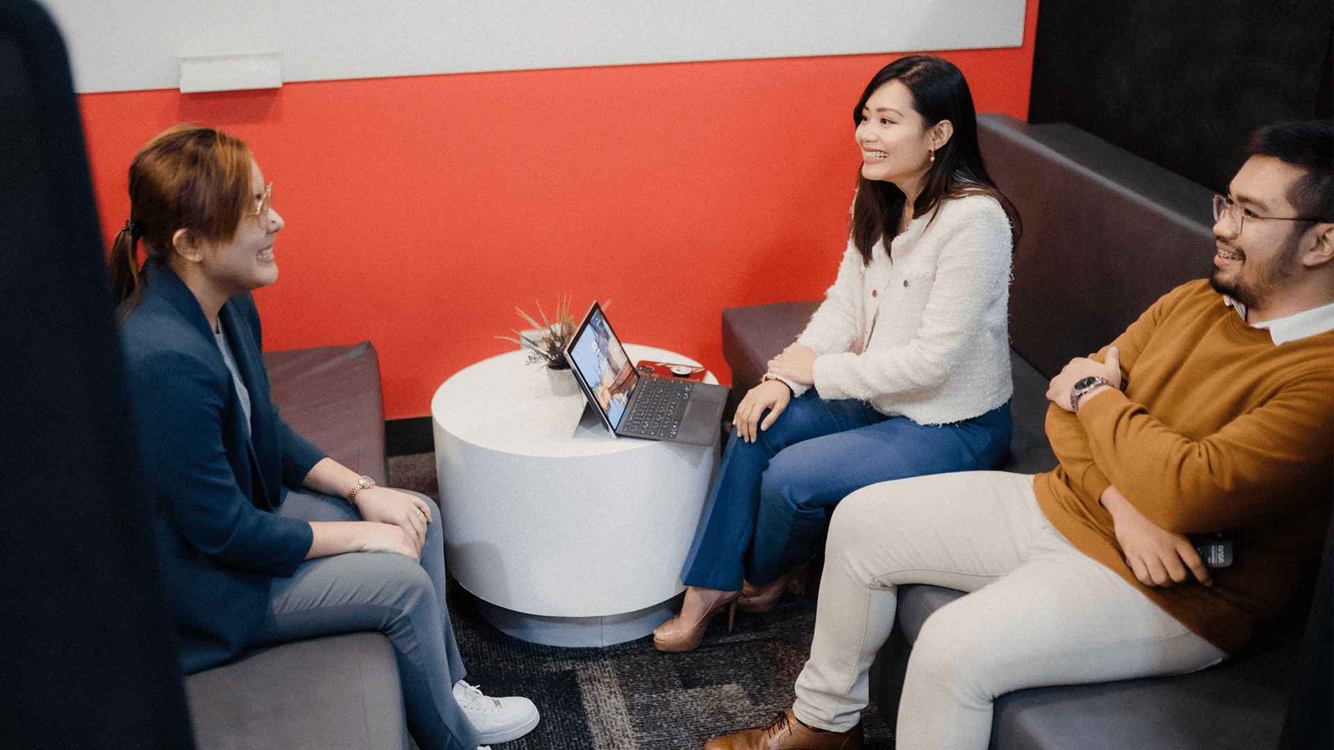 Employees at KMC Meeting Room