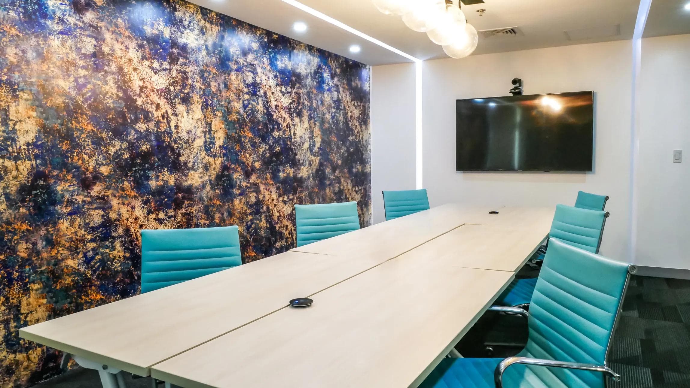 KMC meeting room in One West Aeropark, Clark, Pampanga